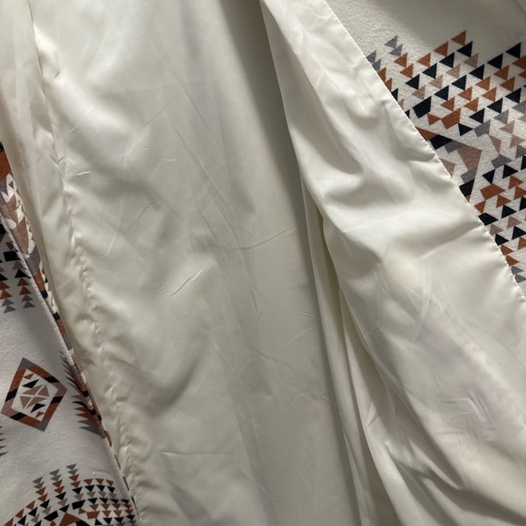 South West Aztec  Faux Wool  Pea Coat Size XL - Picture 9 of 9